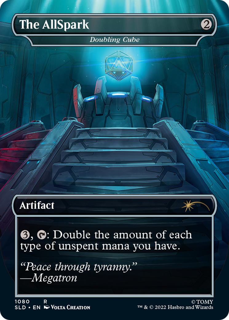 Doubling Cube // Doubling Cube (SLD-1080) - Secret Lair Drop (Borderless) Foil