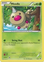 Weedle 001  Kalos Starter Set - Common