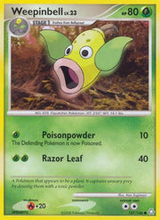 Weepinbell 127  - Reverse Holofoil Legends Awakened - Common