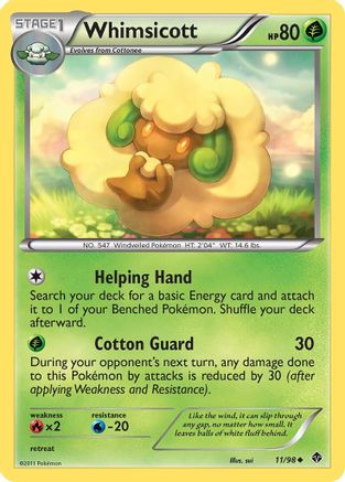 Whimsicott (11) 011  Emerging Powers - Uncommon