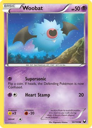 Woobat 050  - Reverse Holofoil Dark Explorers - Common