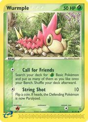 Wurmple 081/97  - Reverse Holofoil Dragon - Common