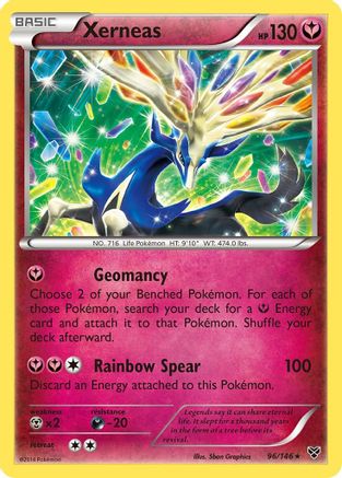 Xerneas 096/146  XY Base Set - Rare