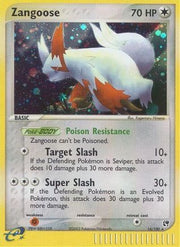 Zangoose 014  - Reverse Holofoil Sandstorm - Holo Rare