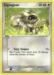 Zigzagoon 007/10  EX Trainer Kit 1 Latias & Latios - Common