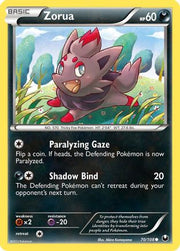 Zorua (70) 070/108  - Reverse Holofoil Dark Explorers - Common