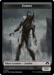 Zombie (TMH3-021) - Modern Horizons 3 Tokens