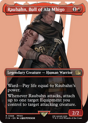 Raubahn, Bull of Ala Mhigo (FIN-388) - FINAL FANTASY (Borderless)