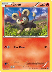 Litleo (19) 019  XY  Flashfire - Common