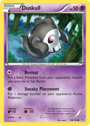 Duskull 038  XY  Flashfire - Common