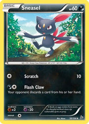Sneasel (50) 050  - Reverse Holofoil XY  Flashfire - Uncommon