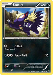 Stunky (54) 054  - Reverse Holofoil XY  Flashfire - Common