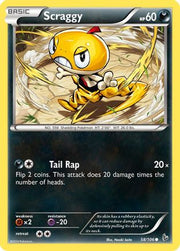 Scraggy 058/106  XY  Flashfire - Common