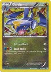Garchomp 091/124  - Holofoil Deck Exclusives - Holo Rare