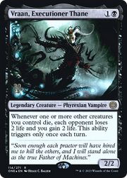 Vraan, Executioner Thane (PRE-114S) - Phyrexia: All Will Be One Promos Foil
