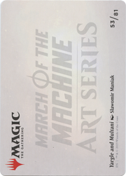 Yargle and Multani // Yargle and Multani (AMOM-053) - March of the Machine Art Series (Borderless)
