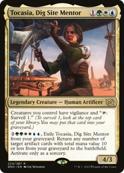 Tocasia, Dig Site Mentor (BRO-224) - The Brothers' War Foil