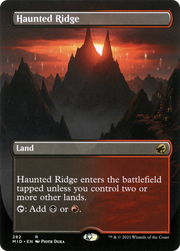 Haunted Ridge (MID-282) - Innistrad: Midnight Hunt (Borderless) Foil