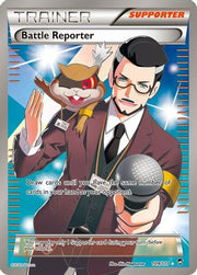 Battle Reporter (109 Full Art) 109  - Holofoil XY  Furious Fists - Ultra Rare