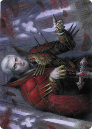 Edgar, Charmed Groom // Edgar, Charmed Groom (AVOW-059) - Crimson Vow Art Series (Borderless) Foil