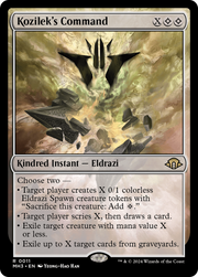 Kozilek's Command (MH3-011) - Modern Horizons 3 Foil