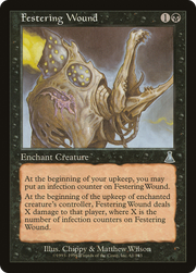 Festering Wound (UDS-061) - Urza's Destiny Foil