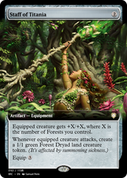 Staff of Titania (PRM-105856) - Magic Online Promos
