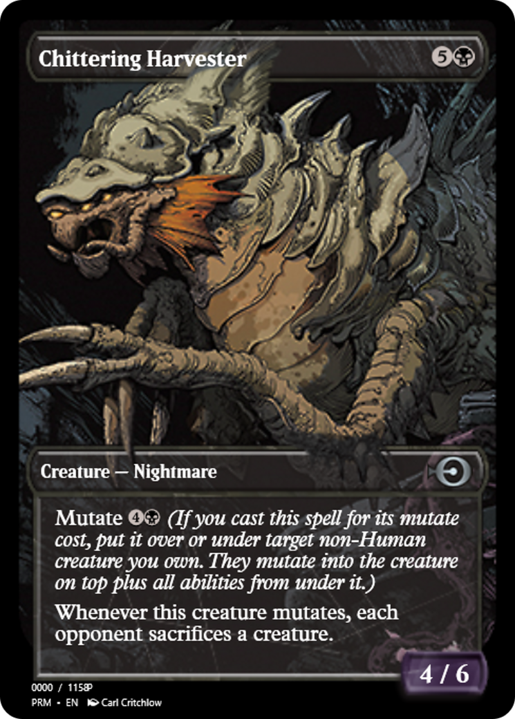 Chittering Harvester (PRM-80961) - Magic Online Promos