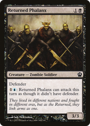 Returned Phalanx (THS-104) - Theros Foil
