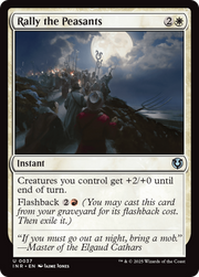 Rally the Peasants (INR-037) - Innistrad Remastered Foil