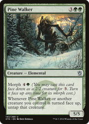 Pine Walker (KTK-143) - Khans of Tarkir Foil