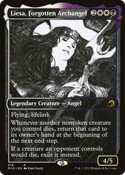 Liesa, Forgotten Archangel (MID-319) - Innistrad: Midnight Hunt: (Showcase) Foil