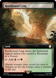 Rootbound Crag (PIP-1032) - Fallout: (Extended Art) Foil