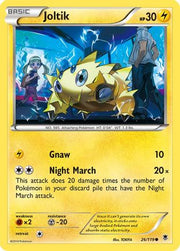 Joltik 026/119  - Reverse Holofoil XY  Phantom Forces - Common