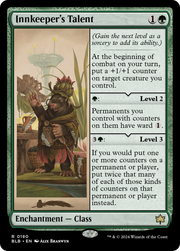 Innkeeper's Talent (BLB-180) - Bloomburrow Foil