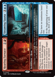 Roaring Furnace // Steaming Sauna (DSK-230) - Duskmourn: House of Horror Foil