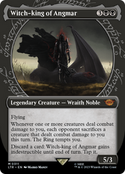 Witch-king of Angmar (LTR-311) - The Lord of the Rings: Tales of Middle-earth: (Showcase) (Borderless) Foil