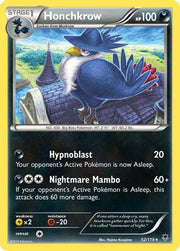 Honchkrow 052  XY  Phantom Forces - Rare