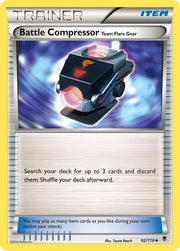 Battle Compressor 092/119  - Reverse Holofoil XY  Phantom Forces - Uncommon