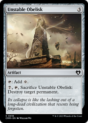 Unstable Obelisk (CMM-416) - Commander Masters