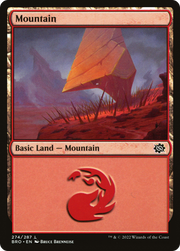 Mountain (BRO-274) - The Brothers' War Foil