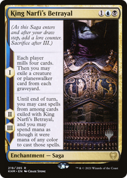 King Narfi's Betrayal (PPKHM-219P) - Kaldheim Promos Foil