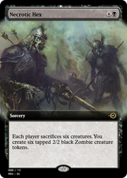 Necrotic Hex (PRM-86010) - Magic Online Promos