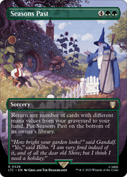 Seasons Past (LTC-529) - Tales of Middle-earth Commander (Borderless) Foil