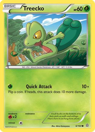 Treecko 006/160  XY  Primal Clash - Common