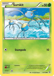 Surskit 013  - Reverse Holofoil XY  Primal Clash - Common