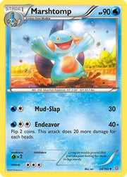 Marshtomp 034/160  - Reverse Holofoil XY  Primal Clash - Uncommon