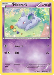 Nidoran (F) 066/160  - Reverse Holofoil XY  Primal Clash - Common