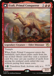 Etali, Primal Conqueror // Etali, Primal Sickness (MOM-137) - March of the Machine Foil