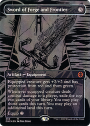 Sword of Forge and Frontier (ONE-359) - Phyrexia: All Will Be One (Borderless) Foil